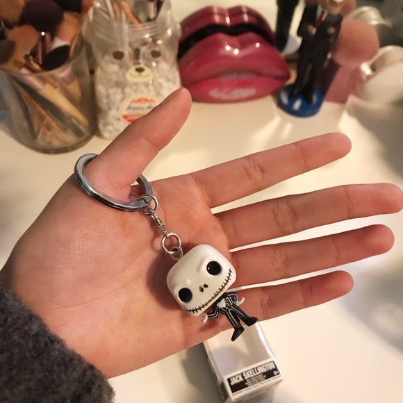 jack skellington pop keychain